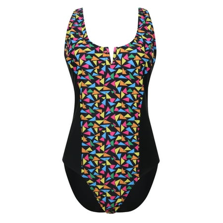 

Finelylove Womens Swimsuits Support Sport Bra Style Bikini Black L