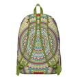 thumbnail image 3 of Lightweight Floral Mandala Boho Backpack for Women Men, Durable Laptop Bookbag for College School Work Travel Hiking Daypack, Gift Idea, 3 of 5