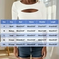 thumbnail image 6 of Uootdi 3/4 Length Sleeve Womens Tops Womens Sexy Cutout Front Round Neck Slim Fit Gift Shirts Stretchy Tops Ribbed Casual Basic Ju, 6 of 6