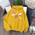 thumbnail image 2 of Vedolay Womens Crewneck Sweatshirt Women's Long Sleeve Sweatshirts Crewneck Casual Loose Fall Clothes,Yellow M, 2 of 3