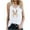 DT-White, variant on Women's Sequin Angel Wing Tank Top - Polyester Sparkly Party & Night Out Wear, Eye-Catching for Celebrations
