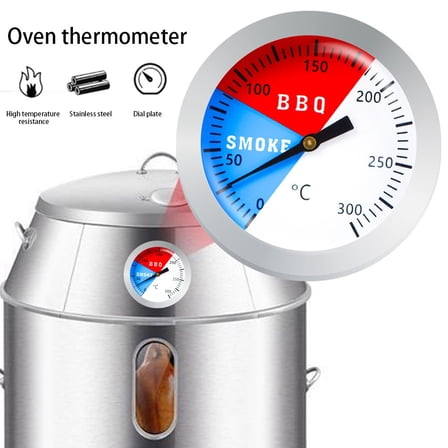 1Pcs Temperature Thermometer Gauge Bbq Gril Thermostat Waterproof YIWEI