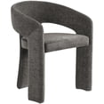 thumbnail image 1 of Meridian Furniture Chaise de Salle à Manger Grise, 1 of 7