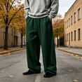 thumbnail image 2 of Vetsdori Drawstring Pants for men Open Bottom Breathable Sport Pockets Athletic Casual Pantalones Mens Sports Pants Elastic Waist, 2 of 6