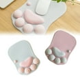 thumbnail image 2 of Cute 3D Cat Paw Mouse Pad with Soft Silicone Wrist Rest Support Cushion- Nonslip Ergonomic Comfort Mouse Mat - Office & Home Computer & Mac Laptop Gaming Desk Decor Mousepad (10.6?7.5 inch), 2 of 8
