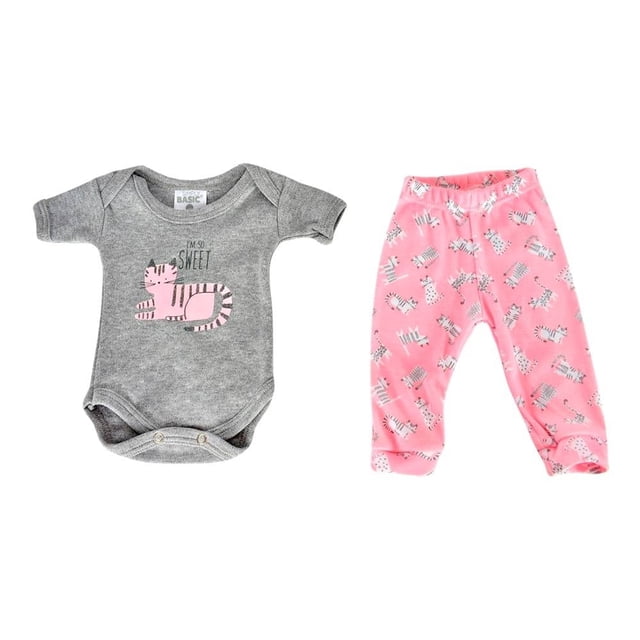 Conjunto Simply Basic Talla 0 I´m so Sweet para Bebé 2 Piezas