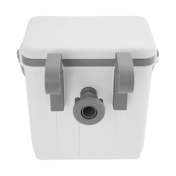 Portable Pool Cooler 10L/2.64Gal Insulated Hard Cooler with Handle Portable Swimming Poolside Ice Chest for Above Ground Pools, Beach, Camping, and Outdoor Parties