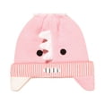 thumbnail image 2 of EGNMCR Toddler Hat Winter Baby Boys Girls Pattern Knitted Windproof Warmth Ear Protection Children Hat Girl Server, 2 of 2