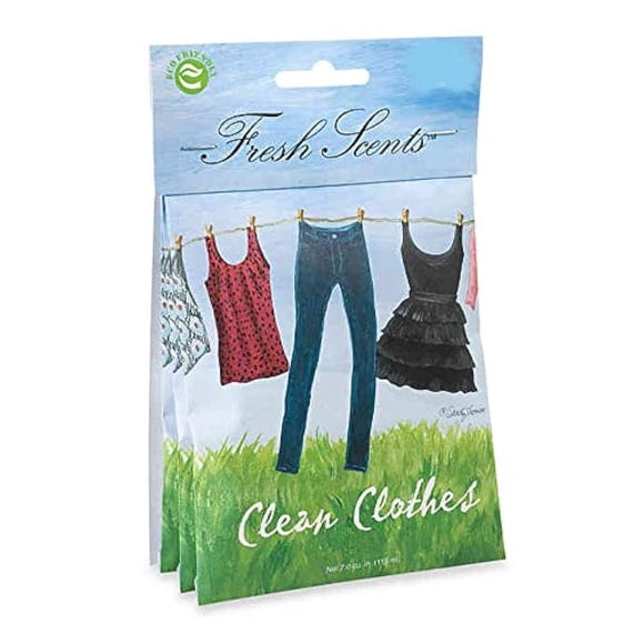 Set de 3 bolsitas de popurrí con aroma a ropa limpia Fresh Scents