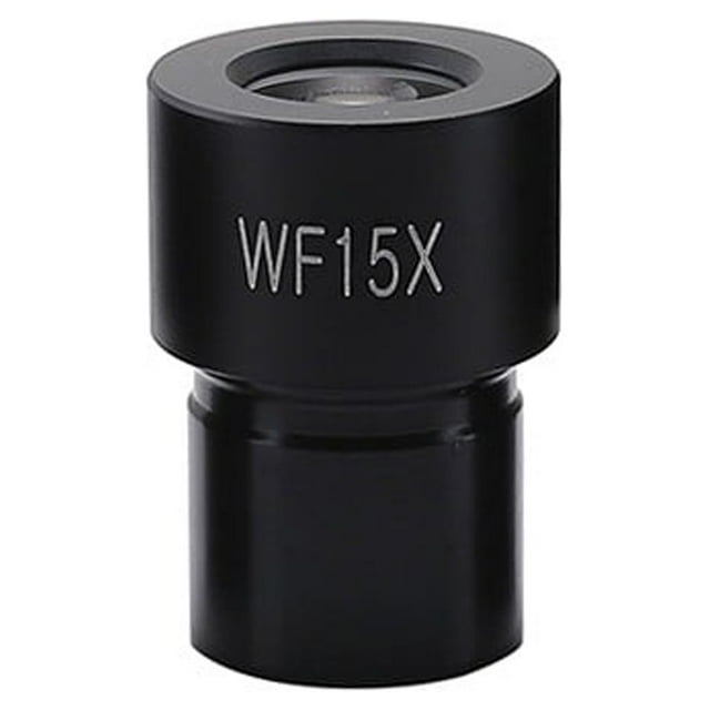 1PCS Biological Microscope Wide-angle Eyepiece 23.2mm 5X-25X Aperture Eyepiece WF15X