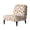 Floral, variant on HELLHERO Stain Protection Armless Accent Chair Cover Anti-Wrinkle Elastic Bottom Armless Accent Chair Soft Cover for Living Room, Floral