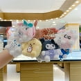 thumbnail image 2 of Cute Sanrio Kuromi My Melody Plush Doll Cinnamoroll Student Wallet Keychain Doll Pendant, 2 of 17