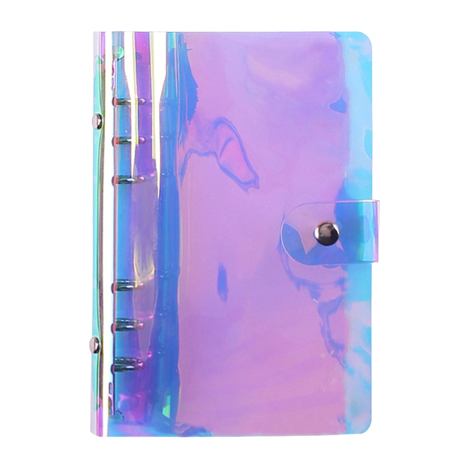Transparent Notebook Savings Record Folder, Budget Tracker And Expense Logging Book For Personal Finance And Money Organization (Purple)