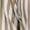 Sandy Beige Bold Stripe, variant on Women's Plus Size Linen-Blend Y-Neck Roll-Tab Sleeve Tunic