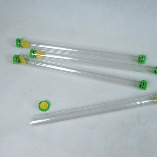 Tubo flotante de pesca Tubo de flotador de pesca Tapas de extremo de almacenamiento protectoras gruesas transparentes Aparejos de pesca Barbie Nuevos Originales