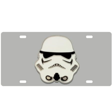 International Truck Emblem - License Plate - Chrome - 3D Emblem - Car Truck SUV - Star Wars - Storm Trooper