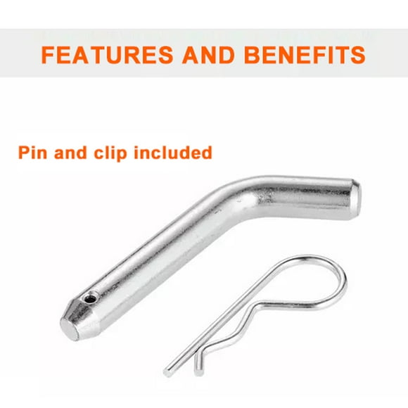 Tow hook,2 Inch Receiver 2-inch Ball Receiver Tow Ball Mount Tow Arm Universal Ball Mount With Ball Receiver Hitch Tow Tow Arm Ball Pin Receiver