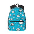 thumbnail image 1 of Easygdp Hippo In Water Head Mochila Casual para Portátil, Mochila para Escuela, Viajes, Negocios, 1 of 6