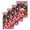Brown, variant on Pink Mountains Kitchen Dish Towels for Drying Dishes Set of 2, Modern Aesthetic Cherry Blossoms Cranes Waffle Weave Microfiber Hand Tea Bathroom Towels Quick Dry & Absorbent Towel 12x12