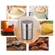 thumbnail image 5 of Advancent 2x salero y pimentero esencial de cocina plateado con tapa esparcidor de polvo multiusos Cocina y Comedor, 5 of 6