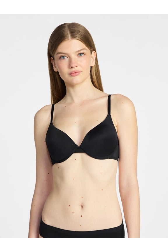 Lightly Lined Underwire T-Shirt Bra, Women's 34A to 40DDD