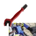 thumbnail image 2 of Cepillo De Limpieza Herramienta de limpieza de cadena de motocicleta de ciclismo Limpiador de cepillo grunge de engranaje rojo Tmvgtek Accesorios para autos y motos, 2 of 7
