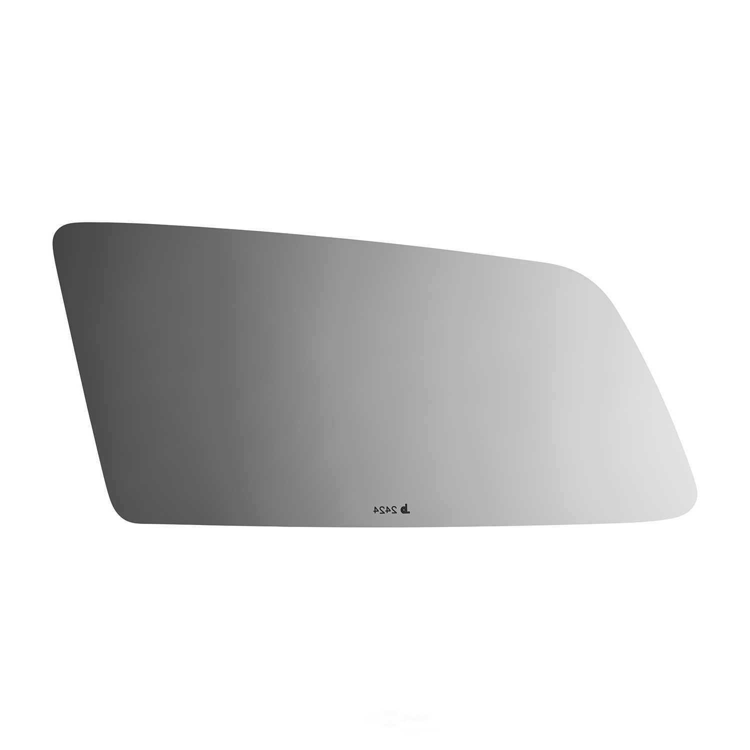 Burco Side View Mirror Replacement Glass - Clear Glass - 2424