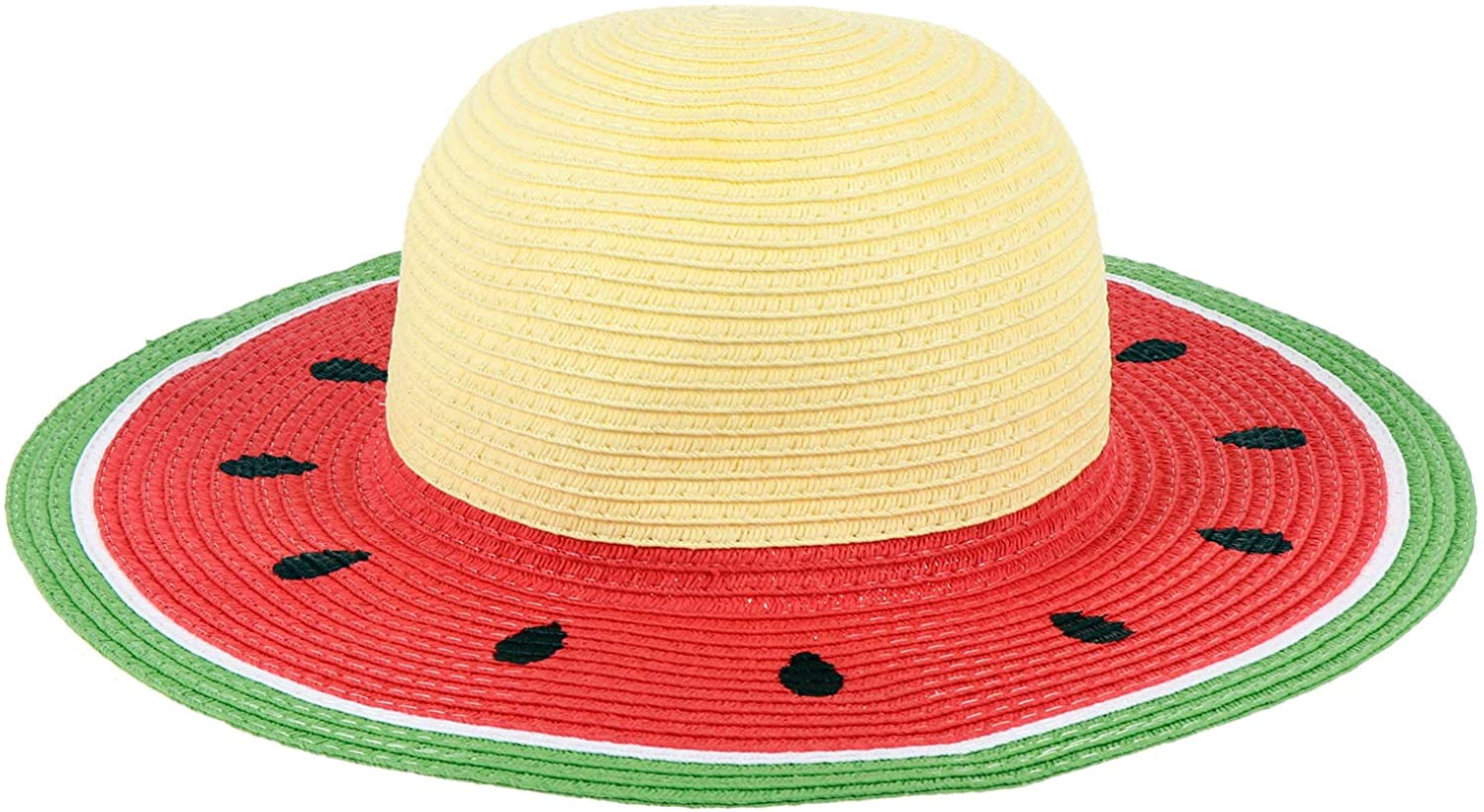 watermelon straw hat