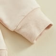 thumbnail image 4 of HCNTES Toddler Baby Boy Clothes Long Sleeve Sweatshirt Pants Set Fall Winter Outfits baby boy clothes 6 9 months(Beige,18-24 Months), 4 of 9