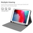 thumbnail image 3 of Chainplus American Touch Bluetooth Keyboard For iPad 10.2 2019 TPU+ PU Leather Case Tablet Protective skin（Black）, 3 of 7