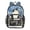 The Body of a Cat, variant on Iauyy Clear Backpack Heavy Duty PVC Transparent Backpack for College Workplace, Yellow Surfing