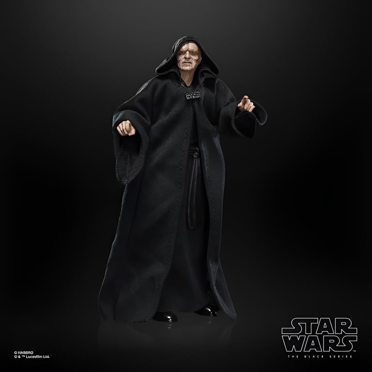 Star Wars Poseable Emperor Palpatine Action Figure - The Black