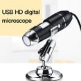 thumbnail image 3 of Matsuzay Microscopio Interfaz USB Lupa estéreo de alta definición Profesional Resistente Multitipos Microscopios electrónicos Soldadura Teléfono y Comunicación 1600X, 3 of 6
