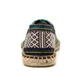thumbnail image 6 of Men Fashion Ethnic Canvas Stitching Slip On Espadrille Loafers Casual Shoes, 6 of 11