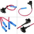thumbnail image 4 of HLONK 5Pcs Car Auto Circuit Fuse Tap Adapters Blade Fuses Holder for Easy & Safe Use Micro Mini Type, 4 of 7
