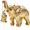 Gold, variant on XIBUFE Elephant Statue. Gold Elephant Decor Brings Good Luck, Health, Strength. Elephant Gifts for Women, Mom Gifts. Decorations