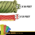 thumbnail image 4 of Wellmax Diamond Braid Nylon Rope, 1/2 in X 50 Foot with UV Protection and Weather Resistance, Camo, 4 of 9