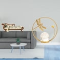 thumbnail image 2 of Sofá Cama De Madera En Miniatura Con Forma De Bola De Cristal, Escultura De Metal, Figura Decorativa Para Escritorio, Estatua, Soporte Para Sillón, Banco, Muebles Para Casa De Muñecas,, 2 of 8
