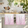 thumbnail image 4 of Pink Kitchen Towels Set of 1, Polka Dots Watercolor Abstract Art Absorbent Dish Towels for Kitchen, Microfiber Hand Towel, Quick Drying Tea Towel for Cleaning Decorative Dishcloths, 4 of 7