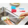 thumbnail image 2 of Water Bottle Brush Cleaner Sponge Long Handle Kitchen Scrub, 2 of 4