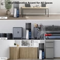 thumbnail image 6 of FREE VILLAGE 4-in-1 Water Dispenser with Ice Maker, Bottom-Loading Water Cooler Hot and Cold, Fits 3 & 5 Gallons, 33 lbs per Day Ice Production, Childproof Lock, for Home Office Kitchen, Black, 6 of 9