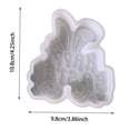 thumbnail image 3 of zhangmingg Easter Silicone for DIY Crafting Soft Flexible Rabbit Shape Plaster Casting Spring, 3 of 7