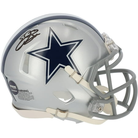 Emmitt Smith Dallas Cowboys Autographed Riddell Speed Mini Helmet - Fanatics Authentic Certified