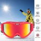 thumbnail image 4 of Gafas de esquí antivaho Gafas de nieve con protección UV Gafas de esquí para hombres, mujeres y jóve BangLong Gafas de esquí, 4 of 7