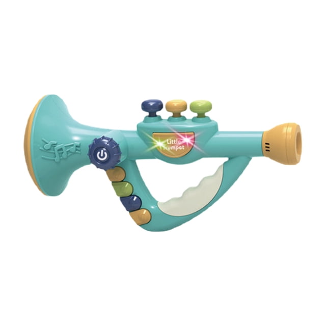 SDNall Toys for Toddlers, Toys for Babies, Educational Trumpet Toy for Toddlers - Musical Instruments with Light Effects and Adjustable Volume, Baby Musical Toys