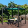 thumbnail image 3 of Kozyard 10' x 10' Blue Aluminum Pergolas, Waterproof and Fade Resistant, 3 of 8