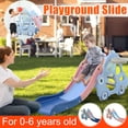 thumbnail image 1 of Kids Playground Climber & Slide Indoor Outdoor Backyard Play set Children Sport, 1 of 11