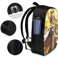 17in Bleach Backpack With Usb Charging Port Cute Cartoon Backpacks