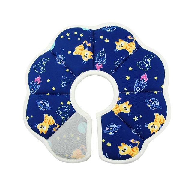 CSChome Collier Ajustable pour Animaux de Compagnie Collier Imperméable Attache Ajustable Collier de Récupération Post-Chirurgicale Doux