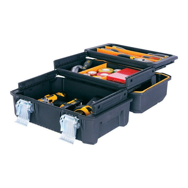 leerling Obsessie Consequent Stanley Fatmax Yellow/Black Foam Water-Resist Cantilever Tool Box 18 L x 9  H x 9 - Walmart.com
